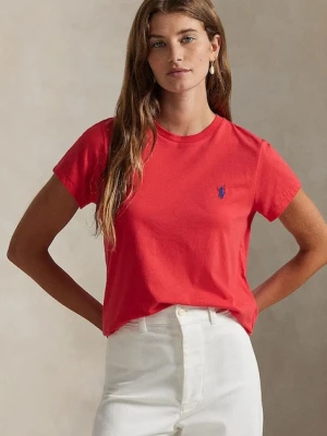 Polo Ralph Lauren t-shirt bawełniany damski kolor czerwony 211898698