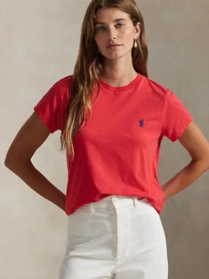 Polo Ralph Lauren t-shirt bawełniany damski kolor czerwony 211898698