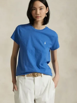 Polo Ralph Lauren t-shirt bawełniany damski kolor niebieski 211898698