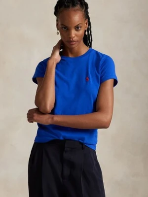 Polo Ralph Lauren t-shirt bawełniany damski kolor niebieski 211898698