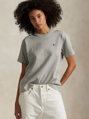 Polo Ralph Lauren t-shirt bawełniany damski kolor szary 211967104