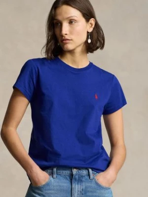 Polo Ralph Lauren t-shirt bawełniany damski kolor turkusowy 211898698