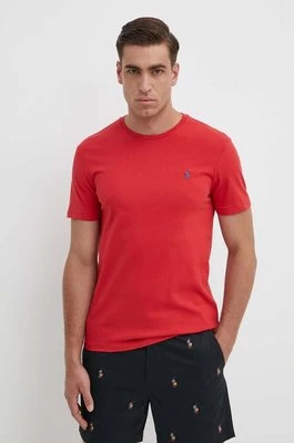 Polo Ralph Lauren t-shirt bawełniany kolor czerwony 710671438