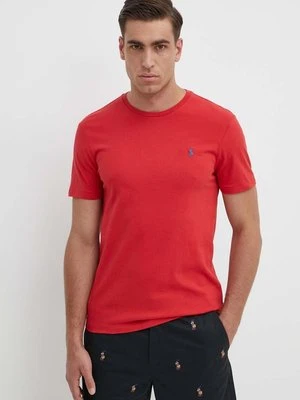 Polo Ralph Lauren t-shirt bawełniany kolor czerwony 710671438