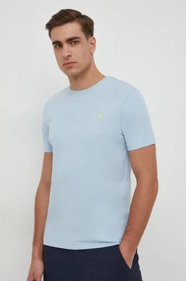 Polo Ralph Lauren t-shirt bawełniany kolor niebieski