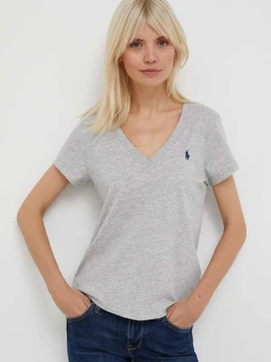 Polo Ralph Lauren t-shirt bawełniany kolor szary