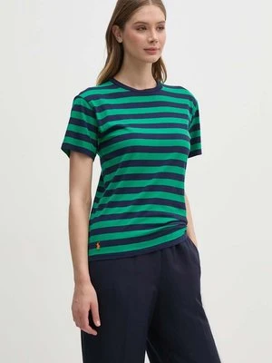 Polo Ralph Lauren t-shirt bawełniany kolor zielony