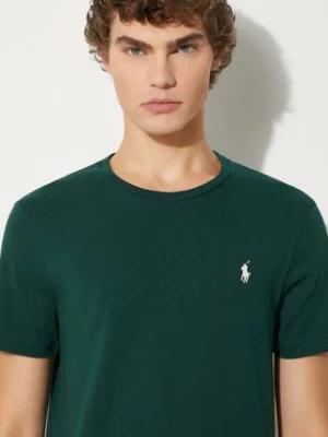 Polo Ralph Lauren t-shirt bawełniany kolor zielony 710671438