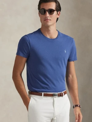 Polo Ralph Lauren T-shirt basic męski bawełniany niebieski