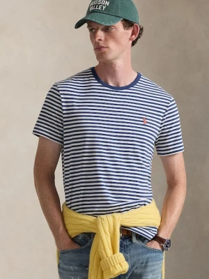 Polo Ralph Lauren t-shirt bawełniany męski kolor niebieski wzorzysty 710956828