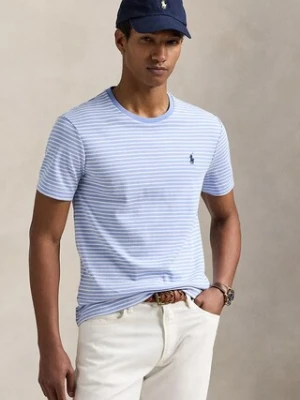 Polo Ralph Lauren t-shirt bawełniany męski kolor niebieski wzorzysty 710961128