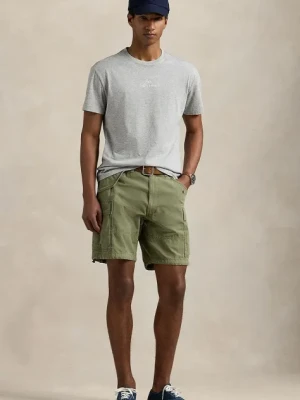 Polo Ralph Lauren t-shirt bawełniany męski kolor szary gładki 710936585