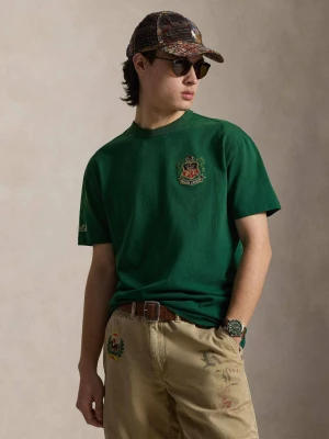 POLO RALPH LAUREN T-shirt | Classic fit butelkowa zieleń