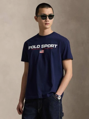 POLO RALPH LAUREN T-shirt | Classic fit granatowy