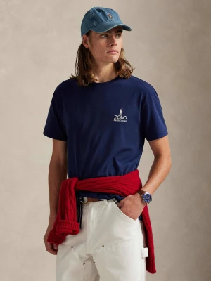 POLO RALPH LAUREN T-shirt | Classic fit granatowy