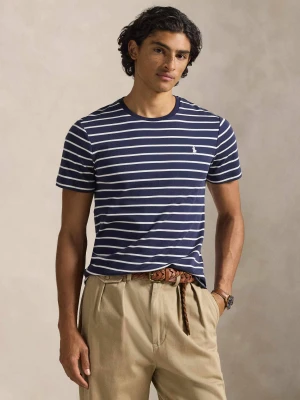 POLO RALPH LAUREN T-shirt | Custom slim fit granatowy