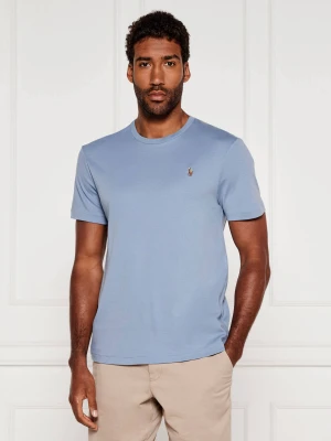 POLO RALPH LAUREN T-shirt | Custom slim fit niebieski