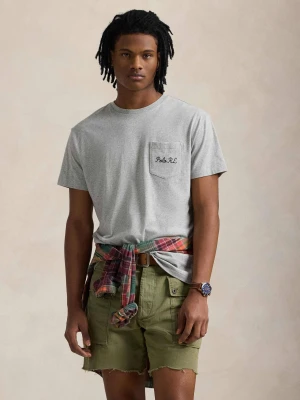 POLO RALPH LAUREN T-shirt | Custom slim fit szary