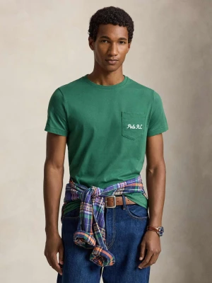POLO RALPH LAUREN T-shirt | Custom slim fit zielony