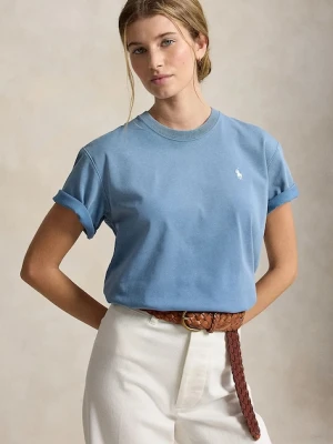 Polo Ralph Lauren T-shirt damski bawełniany niebieski