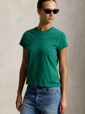 Polo Ralph Lauren T-shirt damski bawełniany zielony