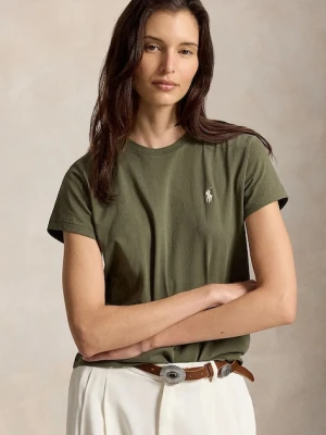 Polo Ralph Lauren T-shirt damski bawełniany zielony