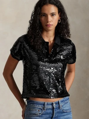 Polo Ralph Lauren t-shirt damski kolor czarny 211978143