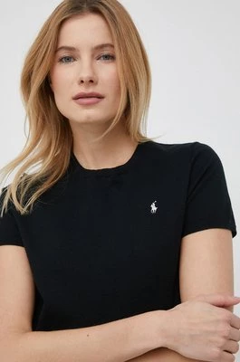 Polo Ralph Lauren t-shirt damski kolor czarny