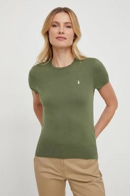 Polo Ralph Lauren t-shirt damski kolor zielony
