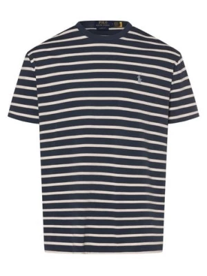 Polo Ralph Lauren T-shirt - klasyczny krój Mężczyźni Bawełna niebieski|biały w paski,