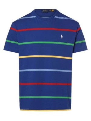 Polo Ralph Lauren T-shirt - klasyczny krój Mężczyźni Bawełna niebieski|wielokolorowy w paski,
