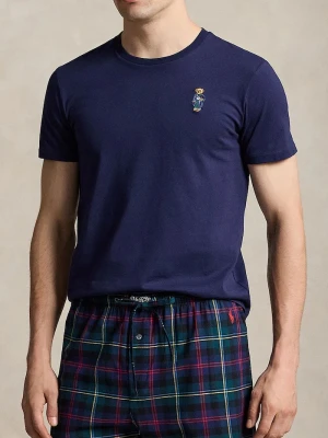 Polo Ralph Lauren T-shirt lounge męski bawełniany granatowy