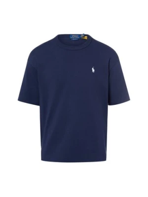 Polo Ralph Lauren T-shirt - luźny krój Mężczyźni Bawełna niebieski jednolity,