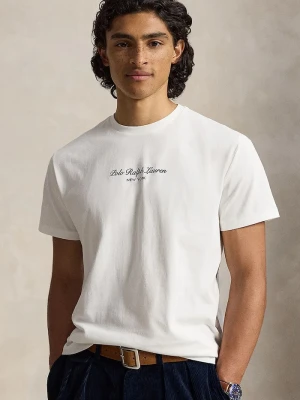 Polo Ralph Lauren T-shirt męski bawełniany biały