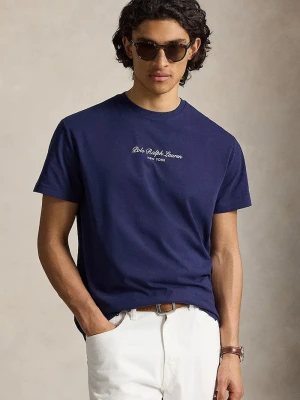Polo Ralph Lauren T-shirt męski bawełniany granatowy