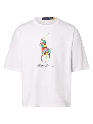 Polo Ralph Lauren T-shirt męski Mężczyźni Bawełna biały nadruk,