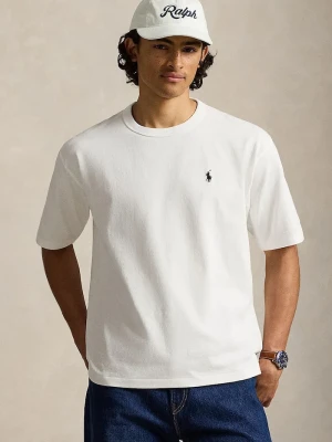 Polo Ralph Lauren T-shirt oversize męski bawełniany biały