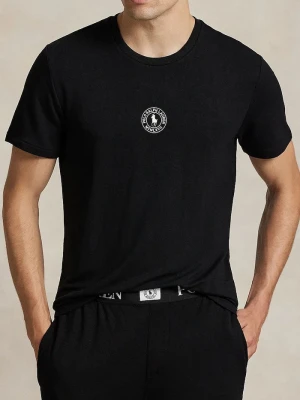 Polo Ralph Lauren t-shirt piżamowy bawełniany czarny