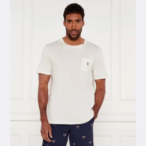 POLO RALPH LAUREN T-shirt | Regular Fit | z dodatkiem lnu