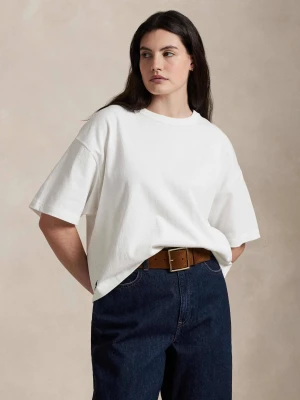 POLO RALPH LAUREN T-shirt | Relaxed fit biały