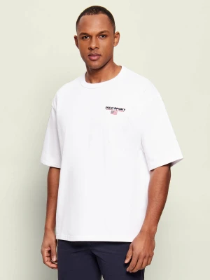 POLO RALPH LAUREN T-shirt | Relaxed fit biały
