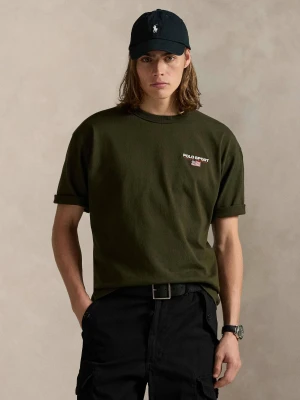 POLO RALPH LAUREN T-shirt | Relaxed fit oliwkowy