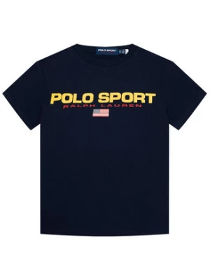 Polo Ralph Lauren T-Shirt Ss Cn 323837629001 Granatowy Regular Fit
