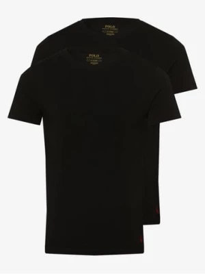 Polo Ralph Lauren T-shirty pakowane po 2 szt. Mężczyźni Dżersej czarny jednolity,