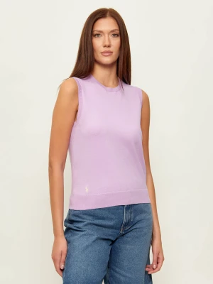POLO RALPH LAUREN Top | Slim Fit fioletowy