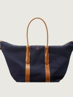 POLO RALPH LAUREN Torba podróżna | z dodatkiem skóry