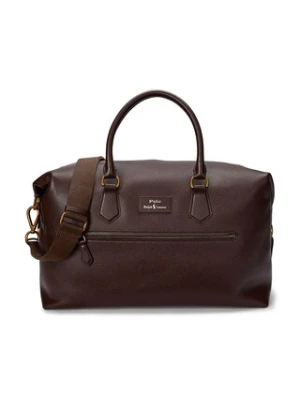 Polo Ralph Lauren torba skórzana kolor brązowy 405962459