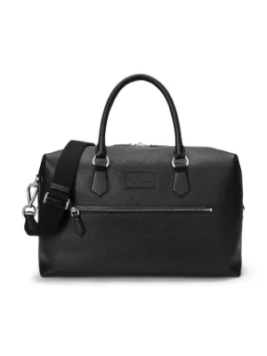 Polo Ralph Lauren torba skórzana kolor czarny 405962459