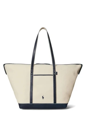 Polo Ralph Lauren torebka bawełniana kolor beżowy 428973072