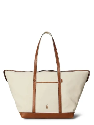 Polo Ralph Lauren torebka bawełniana kolor beżowy 428973072